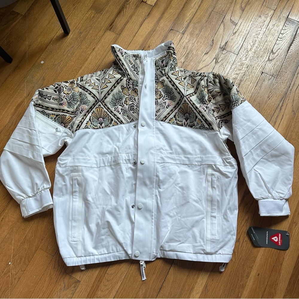NEW Free People Movement Summit Sunset White Ski Jacket